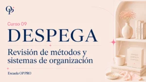 OP Despega · Curso 09 · Revisión de métodos y sistemas de organización.